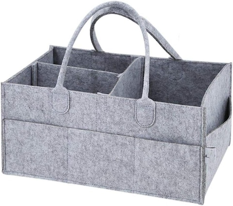 Baby Diaper Caddy Organizer Portable Large Tote Car Travel Bag