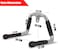 Skyland Multi Exercise Bar Cable Attachment, Lat Pull-Down Bar Cable Machine Attachments Tricep Press Down Bar, Revolving Straight Curl Pulldown Bar With Rotating &amp; Rubber Handle Grips- Em-9357