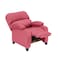 In House Velvet Classic Recliner Chair - Dark Pink - NZ71