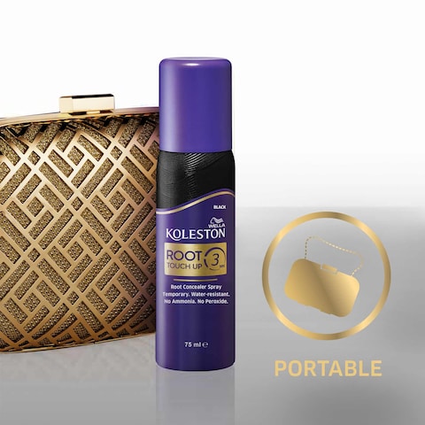 Wella Koleston Root Touch Up Spray Black 75ml