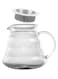 Mibru V60 Coffee Server Maker Heat Resistant Glass Pot Pour Over Server Kettle Coffee Teapot Hand Drip Pour Over 400ml