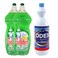 Golden Dishwashing Liquid Fruity 2X800ML +Odex Bleach 1L