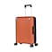 Eminent Vertica Hard Case Travel Bag Cabin Luggage Trolley Polypropylene Lightweight Suitcase 4 Quiet Double Spinner Wheels With Tsa Lock B0006M DarkBlue Orange