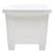 KENPOLY SQUARE PLANTER NO.3 WHT