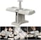 Dumpling Skin Maker Molds,Household Double Head Automatic Dumpling Maker Ravioli Press Mold Making Tool,Make Dumplings Empanadas Quickly
