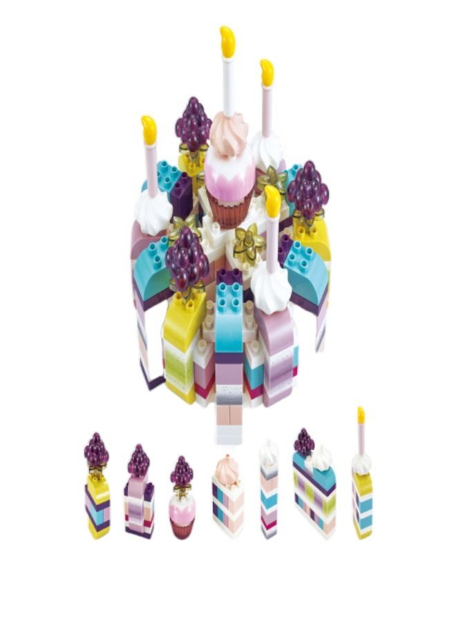 Buy Generic 204 - Pieces Cake Building Blocks Set Durable And Sturdy ...