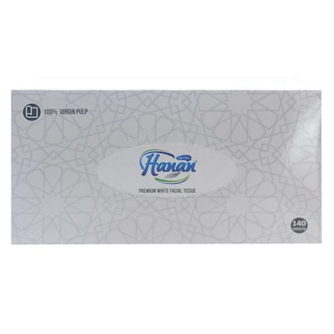 Hanan Facial Tissue White 140&#39;S