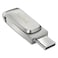 SanDisk Ultra Dual Drive Luxe USB Type-C Flash Drive 1TB Silver