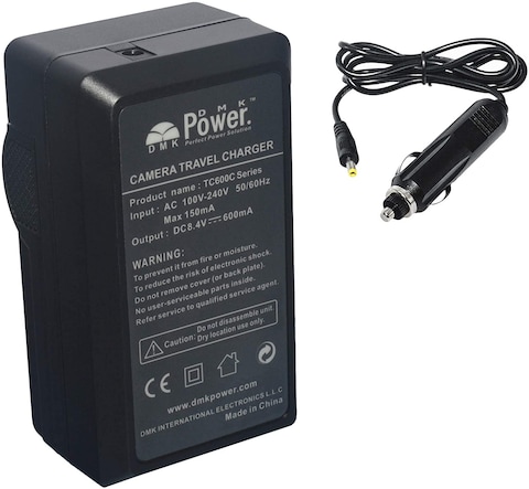 DMK Power NP-BK1 Battery Charger For Sony DSC-W180 DCS-W190 S750 S780 S950 S980