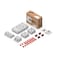 Modu Explorer Kit Red - Life-Size Building Toys For Active Play