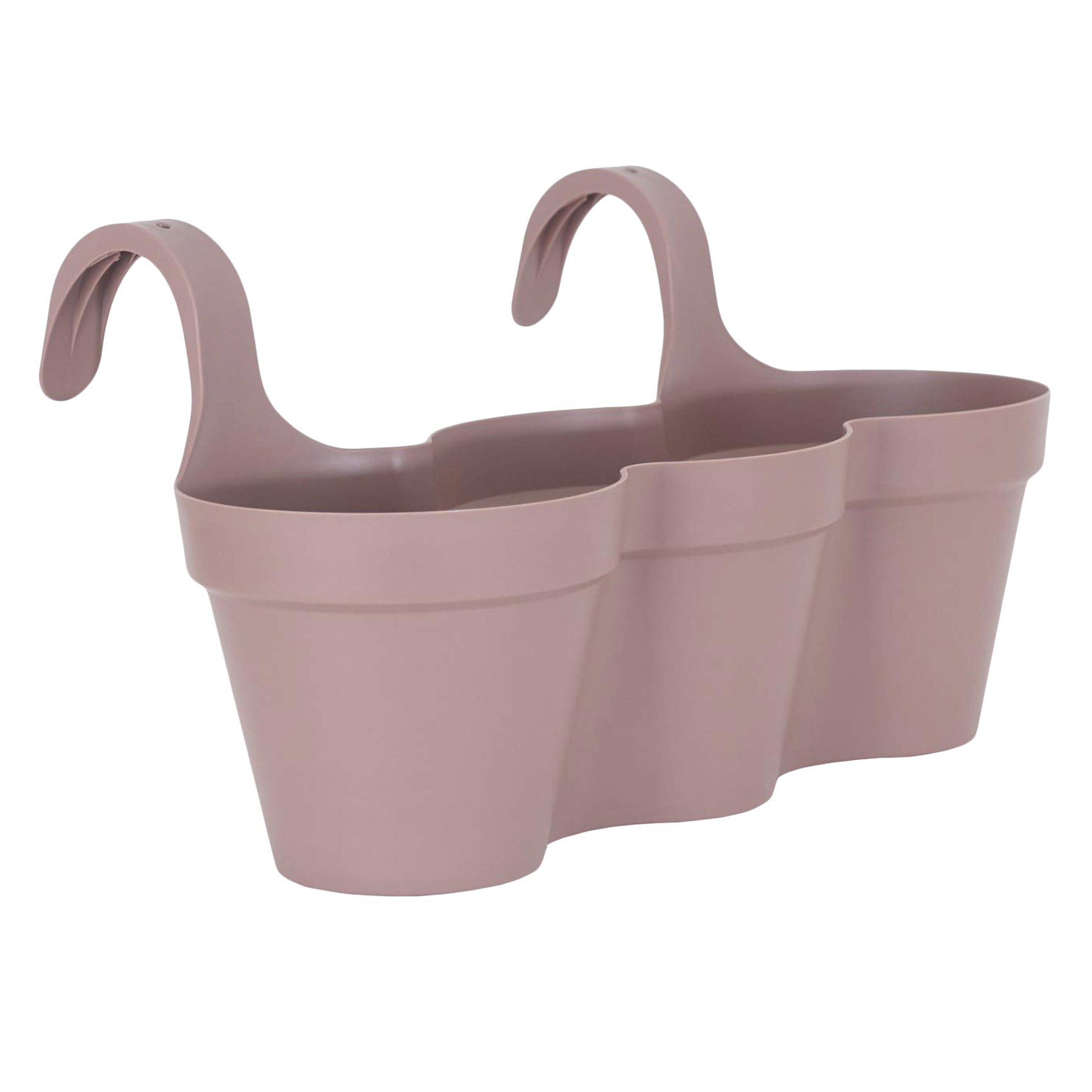 SAN REMO Blumentopf 20 Cm Anthrazit – Runder Topf, Modernes Design, Für Drinnen & Draußen