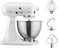 KitchenAid 5K45SSBFW Classic 4.3 L Tilt-Head Stand Mixer (Matte White)