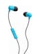 Skullcandy Jib In-Ear Noise-Isolating Earbuds With Microphone And Remote For Hands-Free Calls Blue/Black