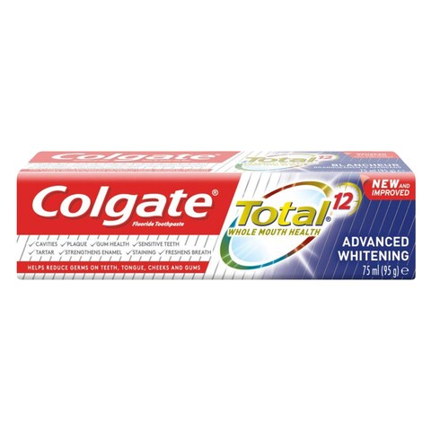 COLGATE TP TOTAL ADV WHTNING 75MLX3