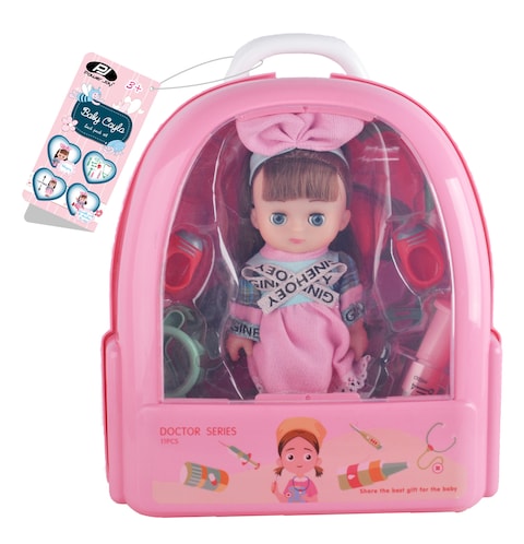 Power Joy Baby Cayla Back Pack Set 7.5 Inches
