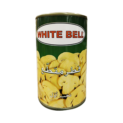 White Bell Mushrooms Pieces  and Stems 400GR