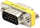 Generic - 15 Pin VGA SVGA Gender Changer Adaptor Connector Coupler Male To Female