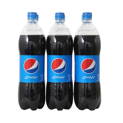 Pepsi Soft Drink Bottle 1.25L&times;6