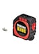 Measure King - 3-In-1 Digital Laser Tape Black/White/Red