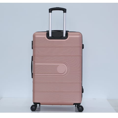 STARLIFE 3 Piece ABS Hard side Trolley Luggage Set Spinner Wheels with Number Lock