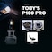Tobys P100 Pro 9005 2 Pieces 200W/Pair Power Original Tested LED Headlight Bulb Assembly 20000 Lumens 100W/Piece Xtreme Bright With Color Temperature 6500K