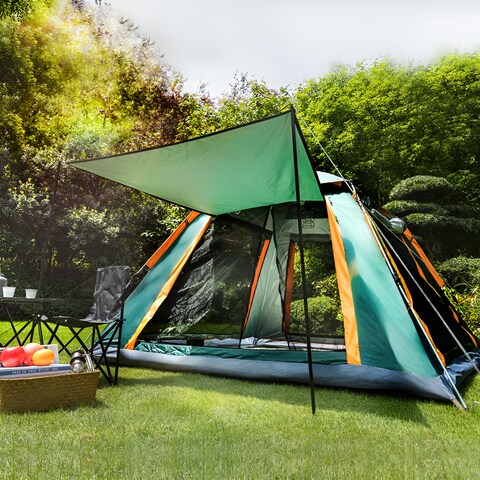 Automatic pop up camping tent best sale