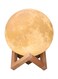 Generic Rechargeable Moon Night Lamp White/Yellow