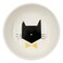 Tyrol Ceramic Cat And Dog Bowl White 12.5cm