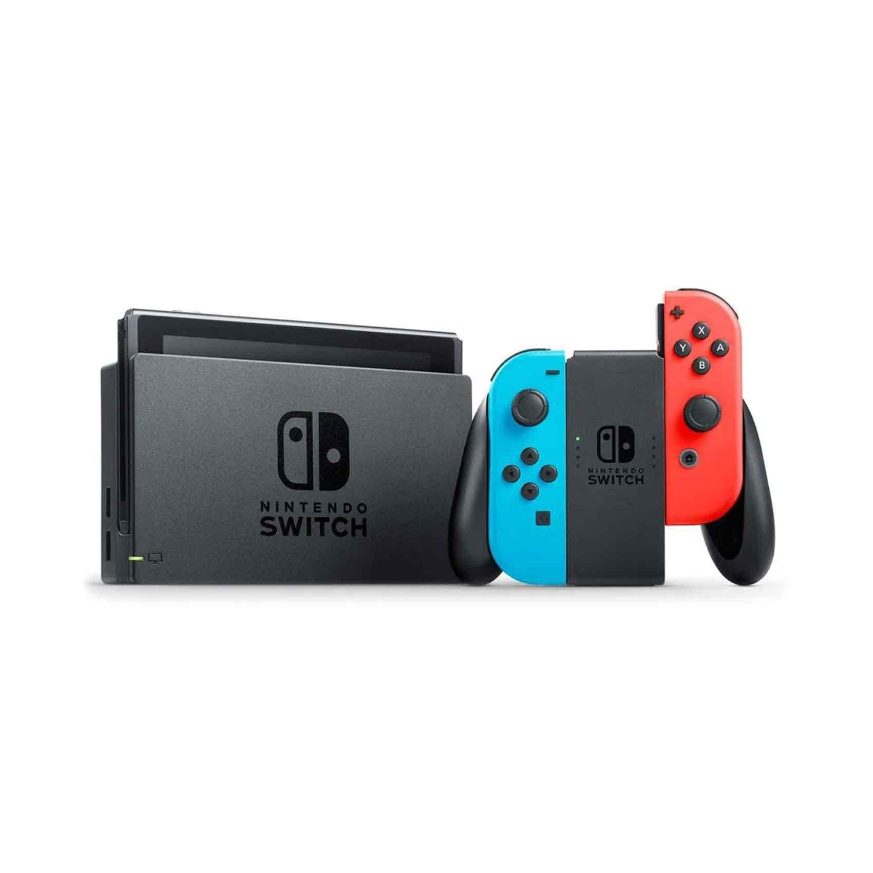 Buy Nintendo Switch Console Blue /Red Online | Carrefour Qatar