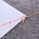 Aiwanto Anklet for Women's Rose Gold Ankle Chain