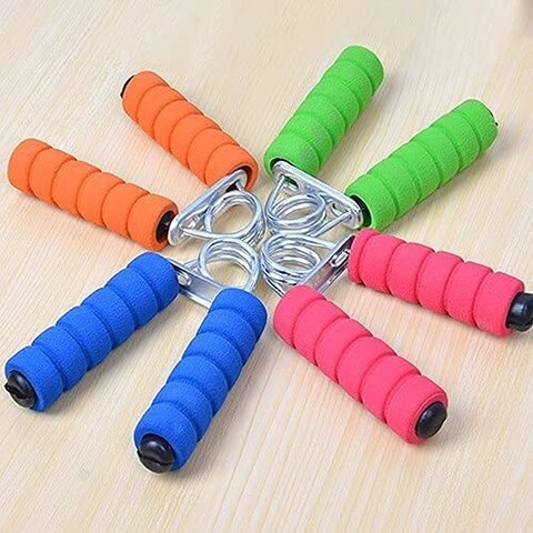 ULTIMAX Foam Hand Grip Fitness Arm Trainers Strength Foam Wrist Grippers Train Exercise Fitness Hand Gripper Training Heavy Gym Tool-Blue