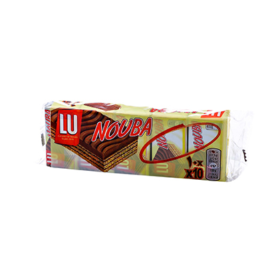 Lu Nouba Chocolate Wafer Bar 17.5GR X10
