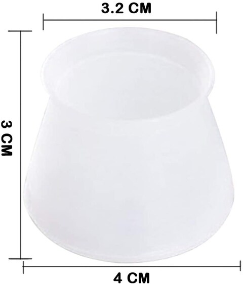 Generic Horolas Silicone Floor Protector Furniture Leg Caps (12 Pack)
