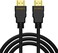KUWES HDMI 2.0 4K @ 60Hz M/M PVC High-Speed HDMI Cable with 24K Gold Plated Connector and Ethernet, 3D Video Support for Projectors, Computers, LED TV and Game consoles MADE IN TAIWAN 5M