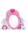 Generic Musical Dressing Table Playset With Accessories Bundle, Pink/White/Purple, Hk-7523