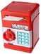 Generic - Kids Mini Electronic Money Bank Coin Cash Saving Box,Red