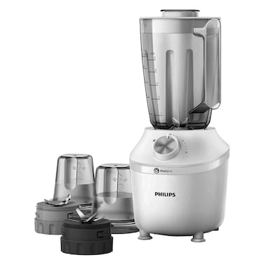 Philips HR2191/30 Series 3000 Electric Blender 2L 600W White/Clear