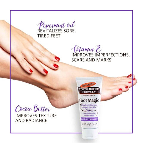 Palmers Cocoa Butter Formula Foot Magic White 60g