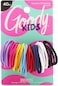 Goody Ouchless Medium Hair Elastics 2mm, 40 Count (Assorted colors)