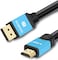 S-TEK [10mtr/6ft] Display Port to HDMI Cable Male to Male DP to HDMI for HDTV and Monitor Cable