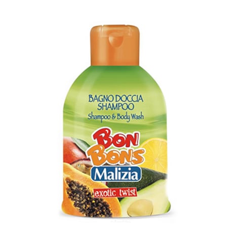 Malizia Bon Bons Exotic Twist Shampoo And Body Wash 500ml