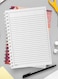 Lowha Spiral Notebook With 60 Sheets And Hard Paper Covers With Back To School Kids Drawing Design, For Jotting Notes And Reminders, For Work, University, School