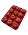 Mixed Flowers Shape12 cavity  Silicone Mould for Chocolate Jelly Pudding DIY Craft