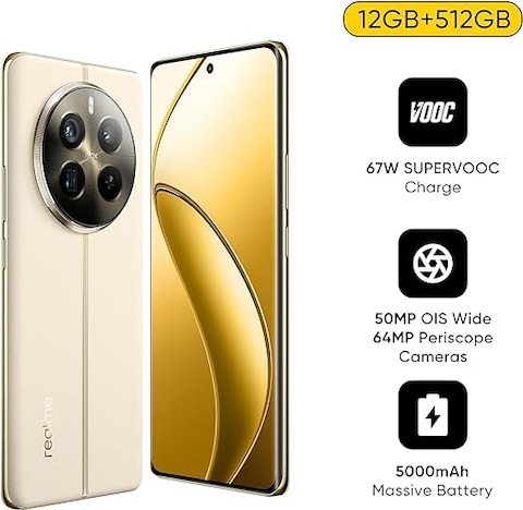 Realme 12 Pro+ 5G ベージュ12GB 512GB Etoren.com | (Unlocked) Realme 12 Pro Plus 5G Dual Sim 512GB