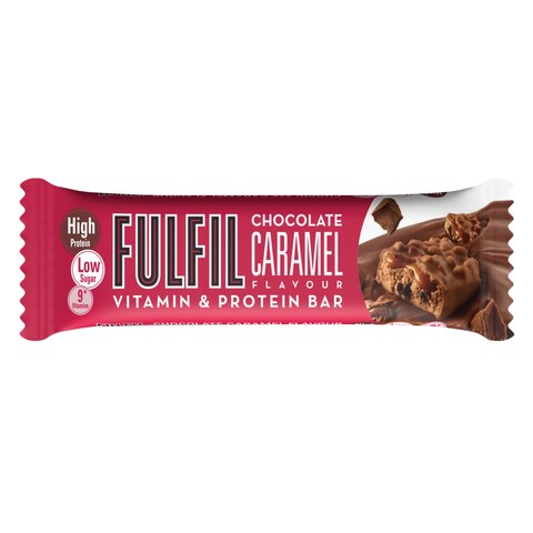FULFIL CHOC CARAMEL BAR 55G