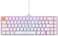Glorious GMMK 2 65% Arabic &amp; English RGB Gaming Keyboard - TKL Hot Swappable Mechanical Keyboard, Linear Switches, Wired, TKL Gaming Keyboard, Compact Keyboard - White RGB Keyboard