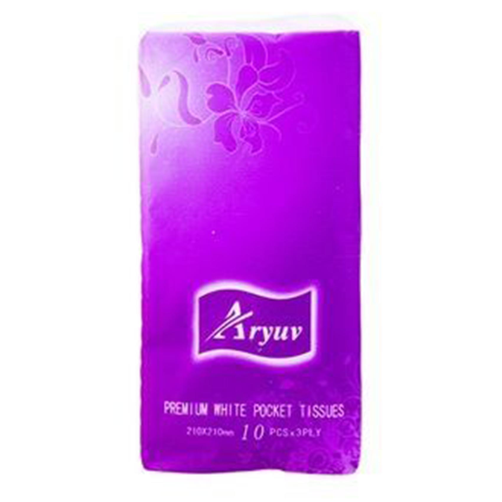 Aryuv Pocket Tissues 10&#39;S