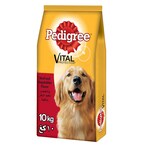 Buy Pedigree Vital Protection Beef And Vegetables Adult Dog Food 10kg in Kuwait