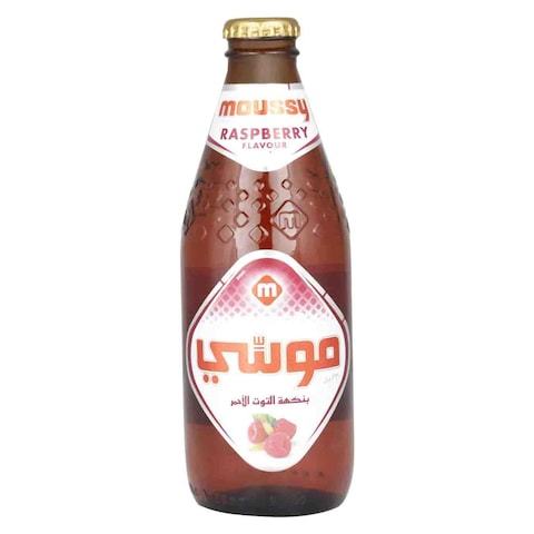 Moussy Raspberry Flavoured Non-Alcoholic Malt Beverage - 330ml
