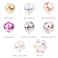 Generic-1Pc 12-inch Transparent Magic Latex Balloon Sequins Confetti Balloon Party Wedding Supplies